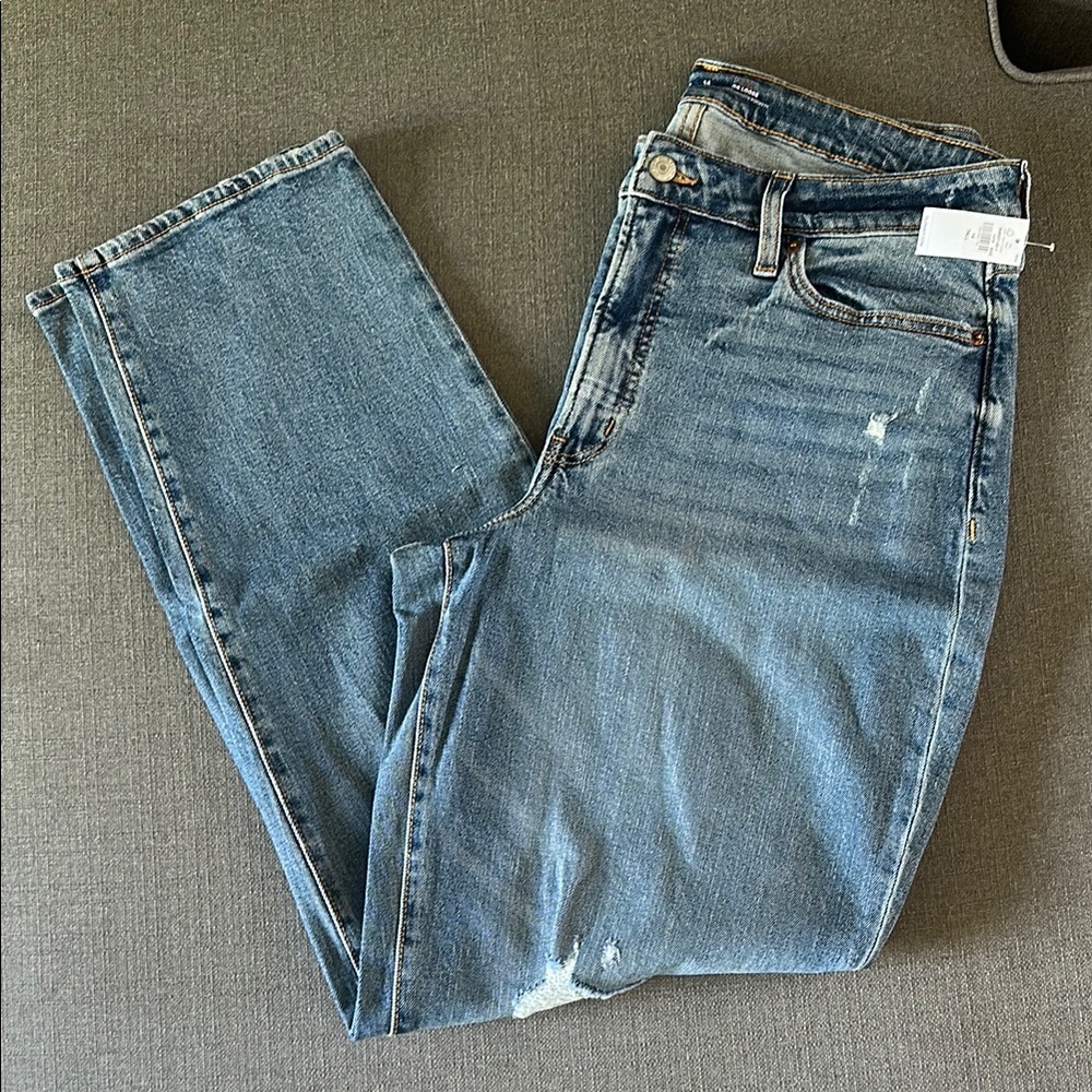 Old Navy High Rise Curvy OG Loose Blue Denim Jeans